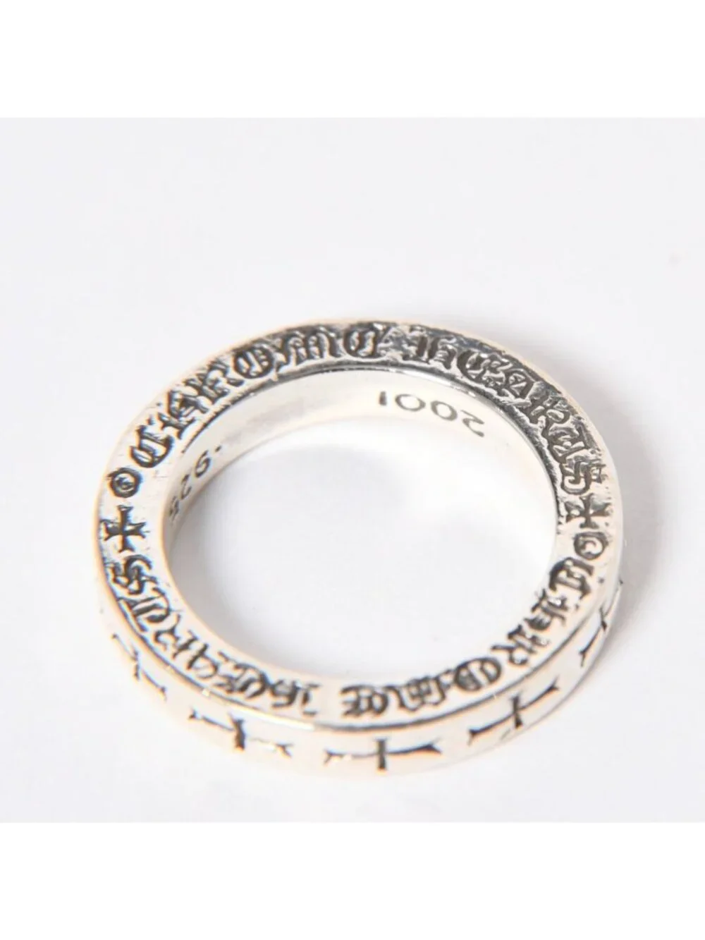 Chrome Hearts Ring Spacer FK You 925 Sterling Silver